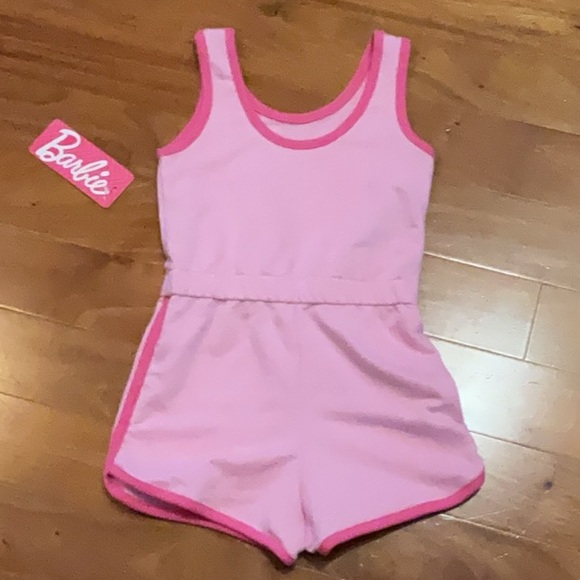 Barbie Romper One piece Pink Mattel Size 2T NEW W TAGS - Picture 2 of 7